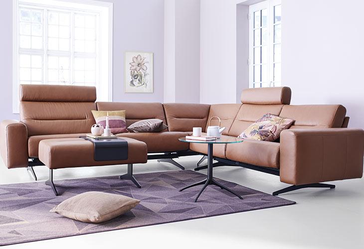 Core hjørnesofa i grå